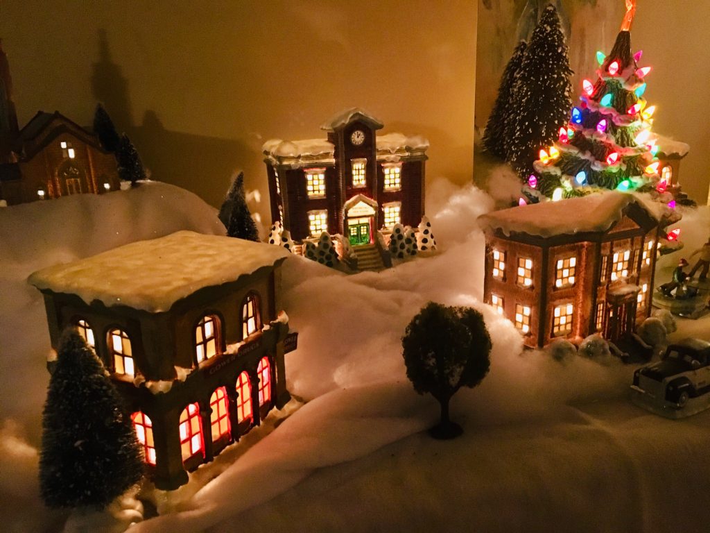 its a wonderful life christmas village